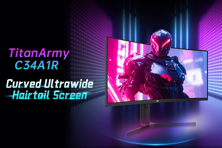 TITAN ARMY C34A1R Gaming Monitor