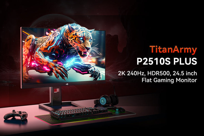 Elevate Your Gaming Setup: Discover the Power of the Titan Army P2510S PLUS Gaming Monitor