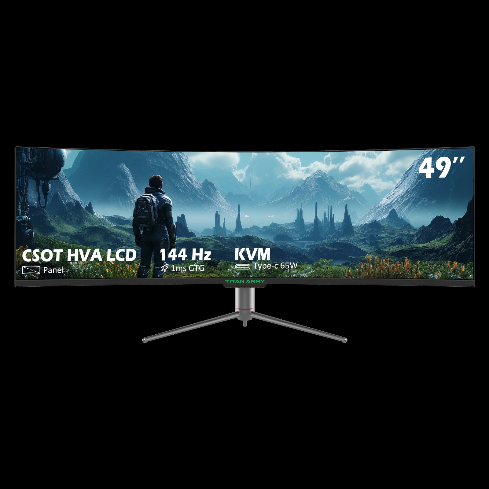 Monitor Gaming TITAN ARMY C49SHC