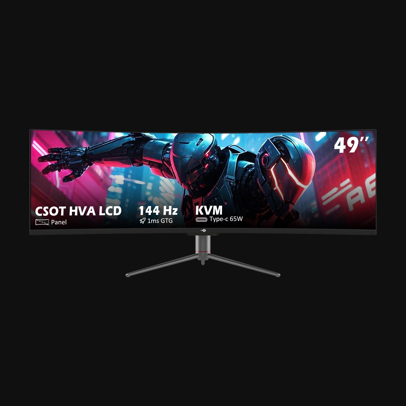 Monitor Gaming TITAN ARMY C49SHC
