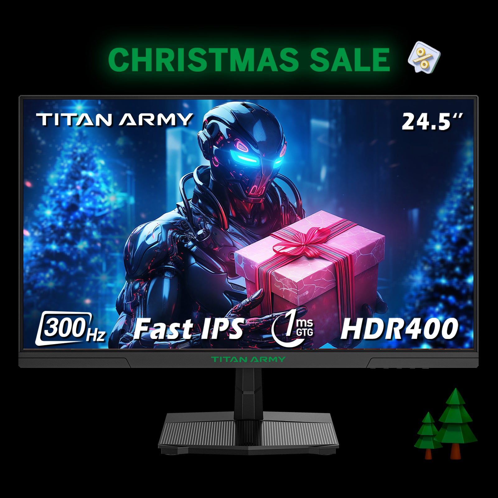 TITAN ARMY P2510HS Gaming Monitor