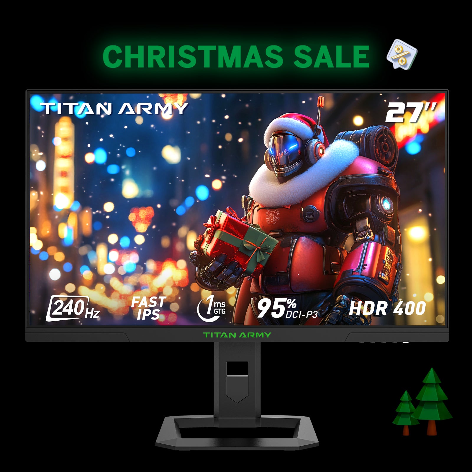 TITAN ARMY P2710S Gaming Monitor