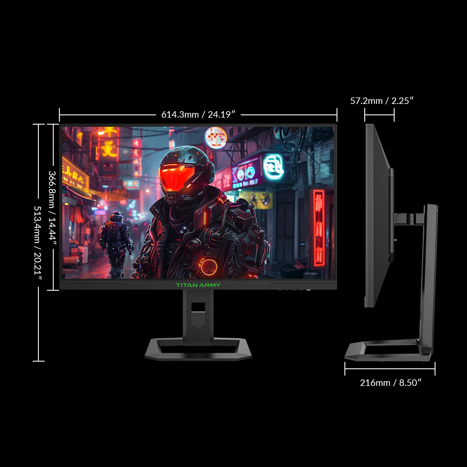 TITAN ARMY P2710S Gaming Monitor