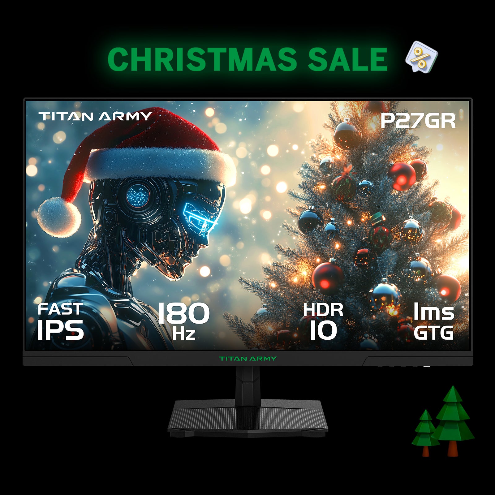 TITAN ARMY P27GR Gaming Monitor