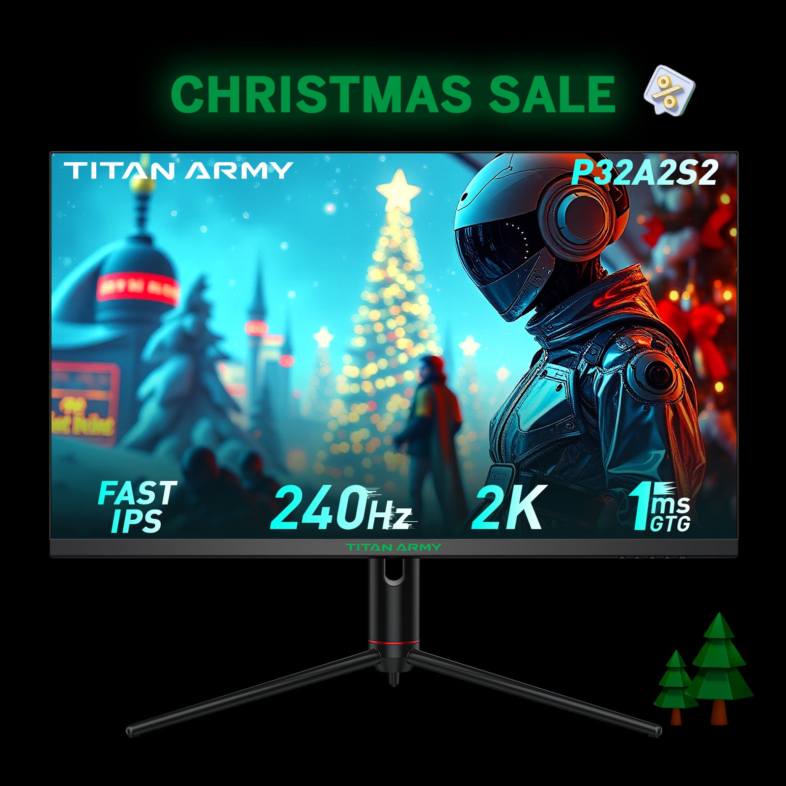 TITAN ARMY P32A2S2 Gaming Monitor