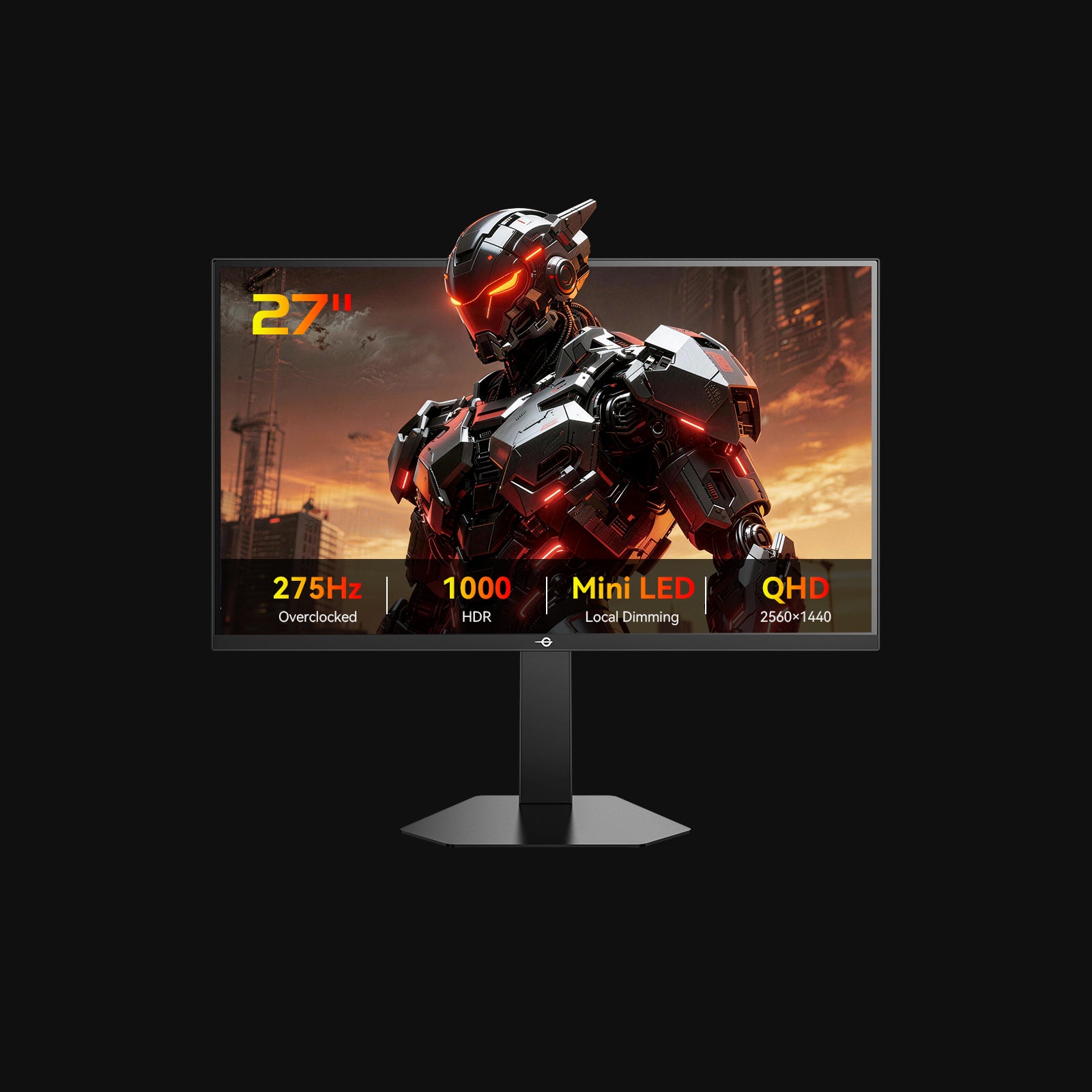 Titan Army 27型Mini LED QHD 240Hz HDR1000 TITAN ARMY P2710S Gaming Monitor – TITAN-ARMY
