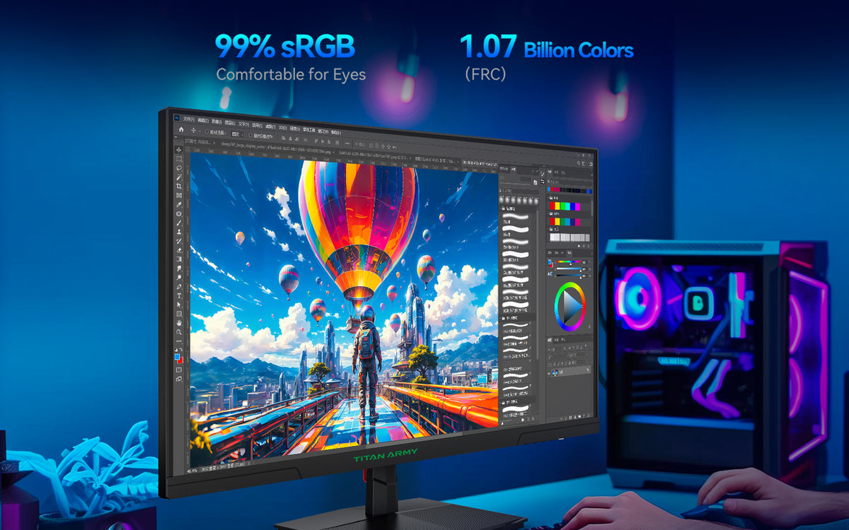TITAN ARMY P27GR Gaming Monitor – TITAN-ARMY
